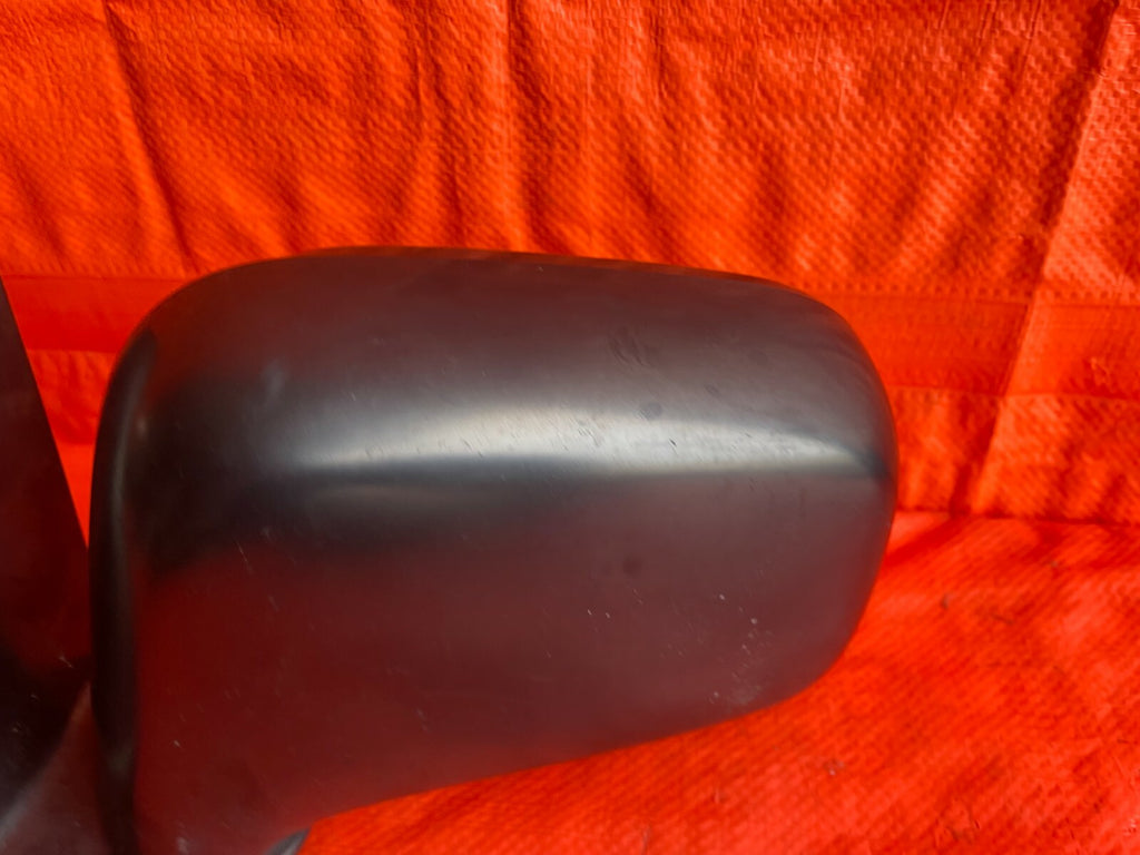 97 01 HONDA CR V DRIVER LEFT FRONT   EXTERIOR   SIDE VIEW MIRROR BLACK   OEM OE5