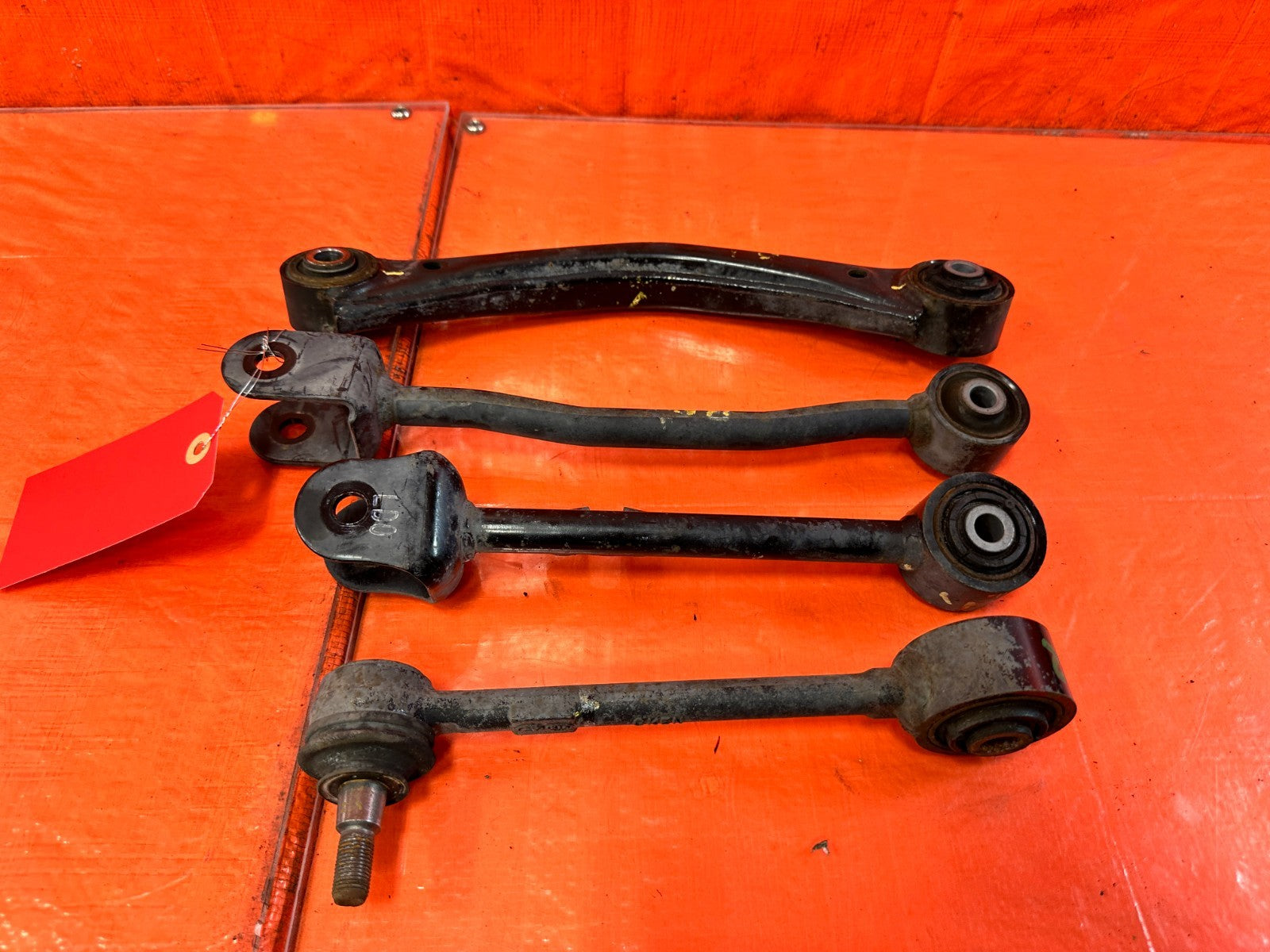 13 16 HYUNDAI GENESIS COUPE 3.8L   RIGHT REAR CONTROL ARMS   SET OF 5   OEM #3028
