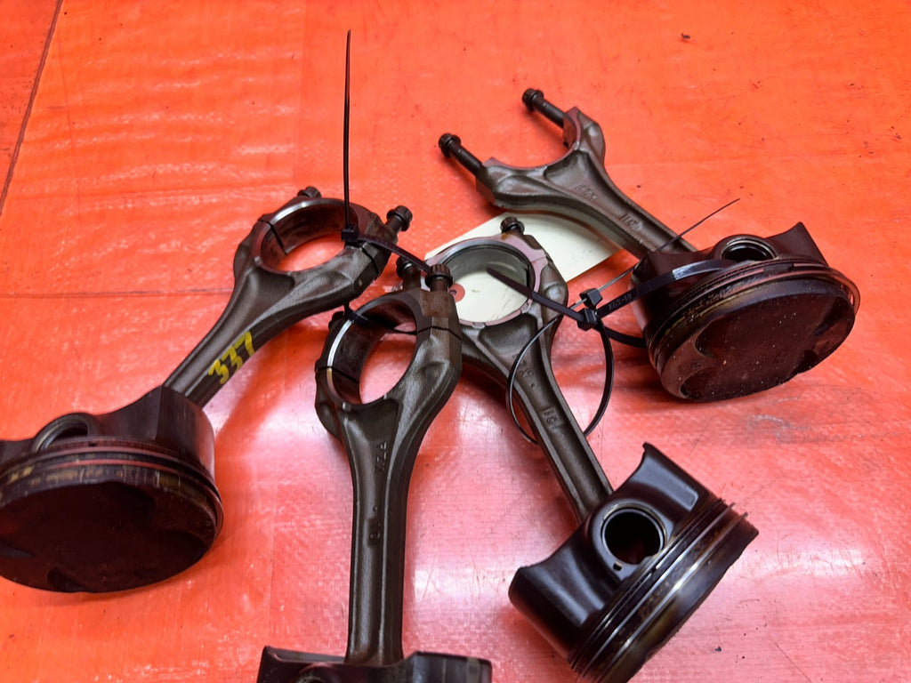 04 09 HONDA S2000 AP2 F22C ENGINE PISTON CONNECTING ROD RODS SET OEM #3377