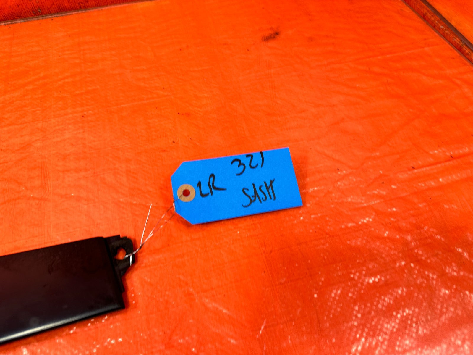09 14 ACURA TSX   DRIVER LEFT REAR DOOR SASH TRIM MOLDING   OEM #321 FLAW1