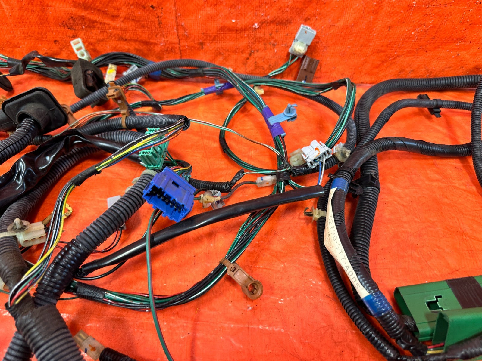 1997 97 ACURA INTEGRA 2D   REAR TAIL LIGHT LAMP WIRING HARNESS WIRE LOOM OEM 3094