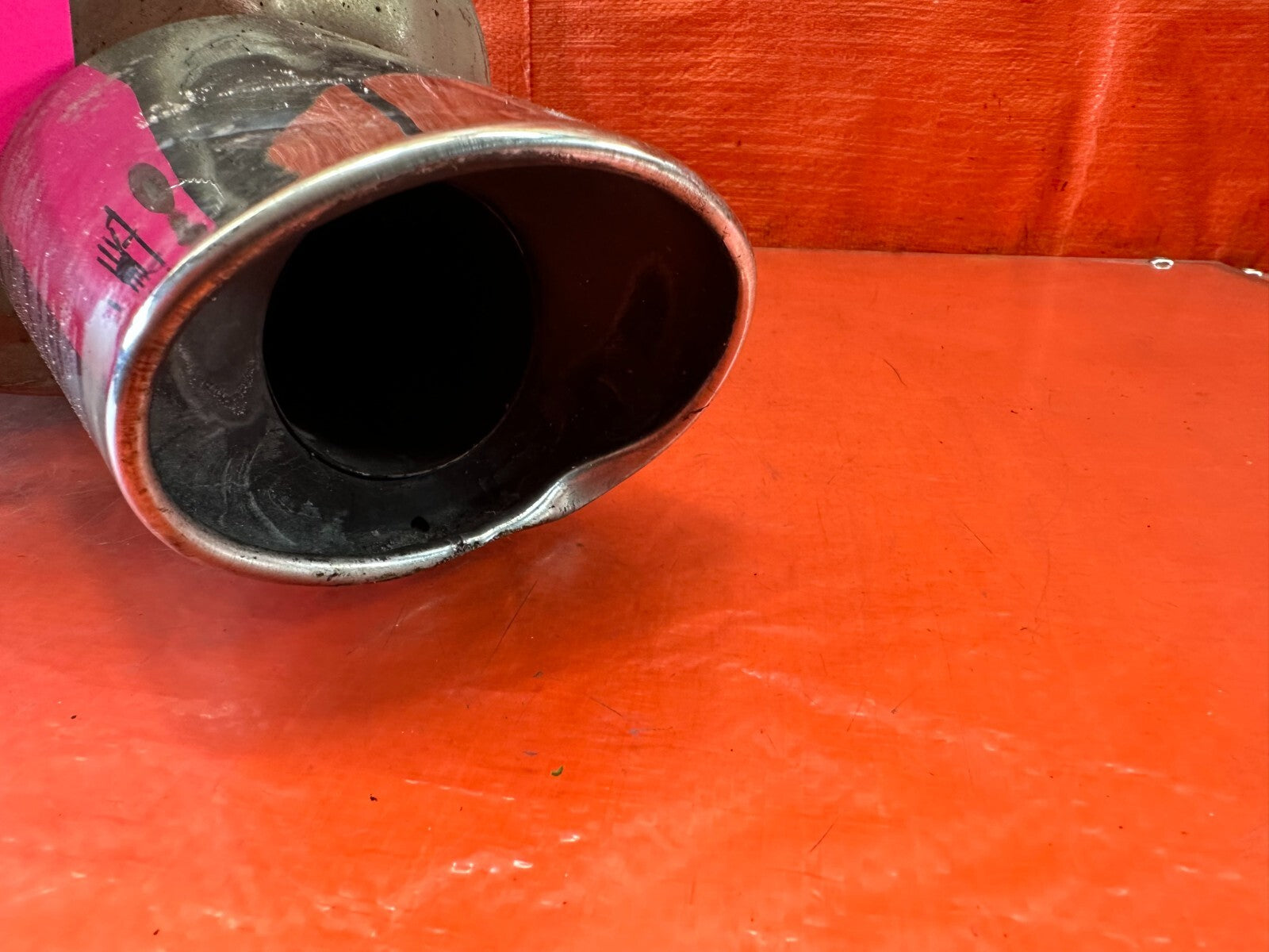 13 15 HONDA ACCORD SEDAN   FACTORY EXHAUST MUFFLER TAIL PIPE PAN   OEM #2412