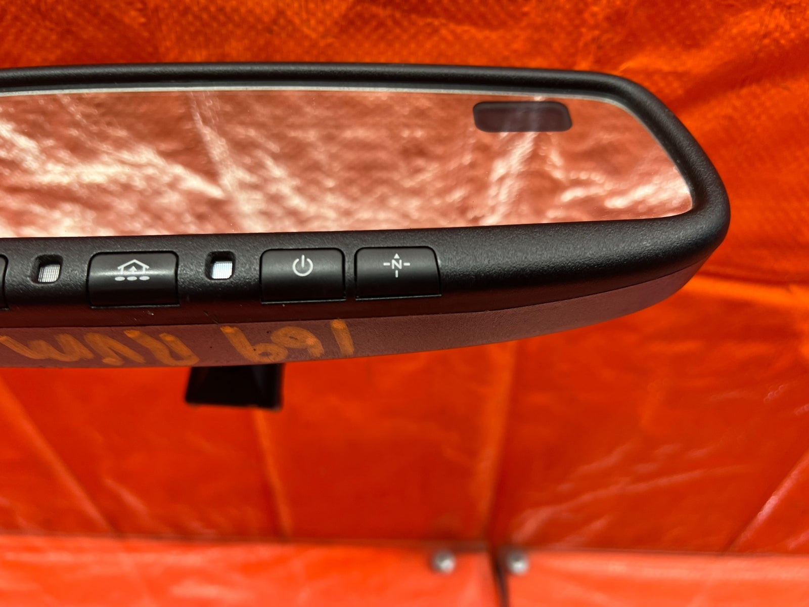08 15 INFINITI G37 & Q60   2D COUPE   REAR VIEW MIRROR W/ COMPASS   OEM #1699