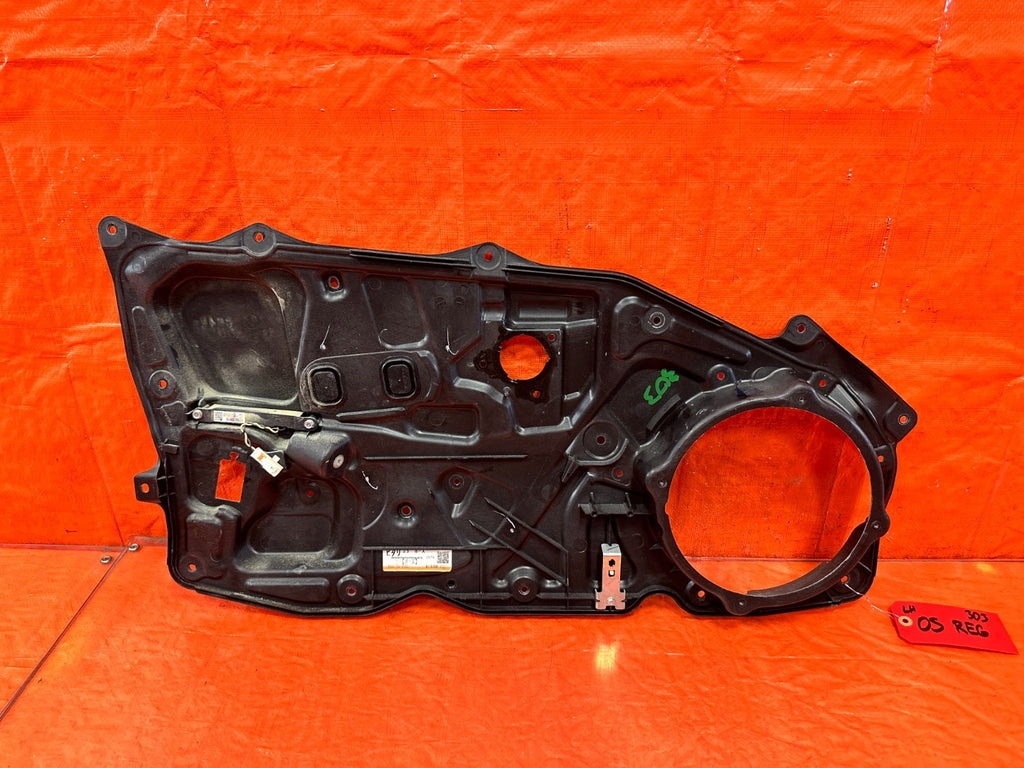 04 11 MAZDA RX8 RX 8   LEFT DOOR INSERT CARRIER HOUSING   OEM FACTORY #3030