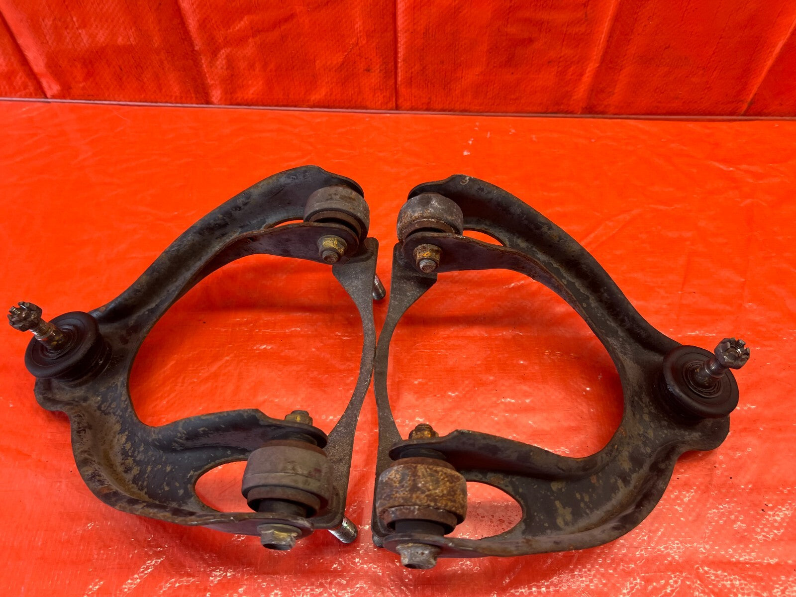 94 96 HONDA DEL SOL   FRONT UPPER CONTROL ARMS LEFT & RIGHT SET   OEM #1469