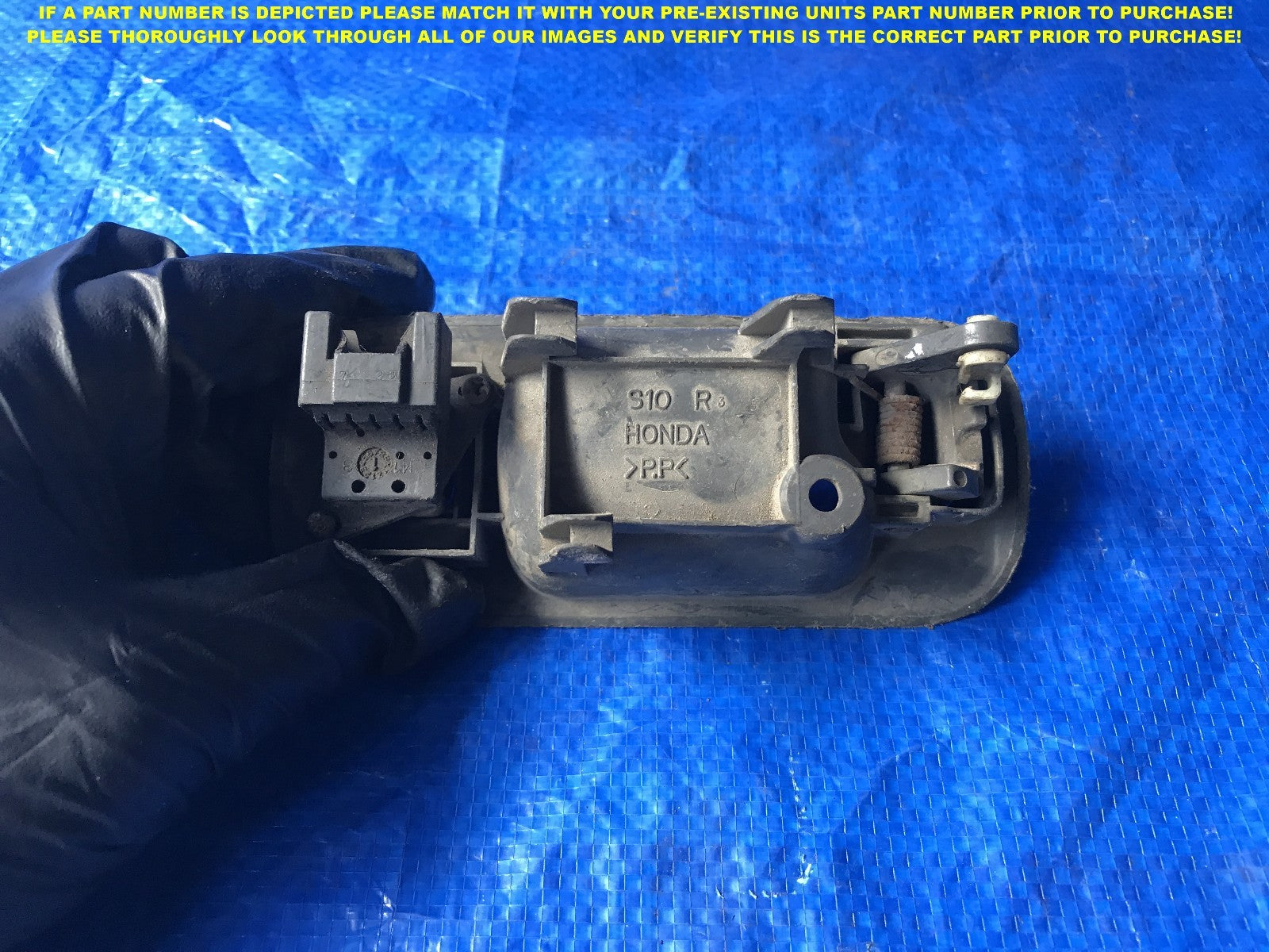 OEM 1996 1997 98  HONDA CIVIC SEDAN PASSENGER RIGHT FRONT INTERIOR DOOR HANDLE1