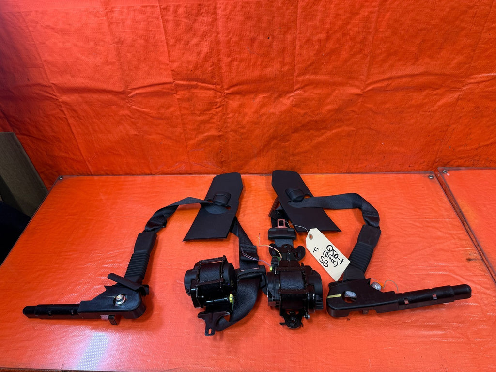 14 23 INFINITI Q50 LEFT & RIGHT FRONT SEAT BELTS SAFETY BELT W/ PRE CRASH OEM15