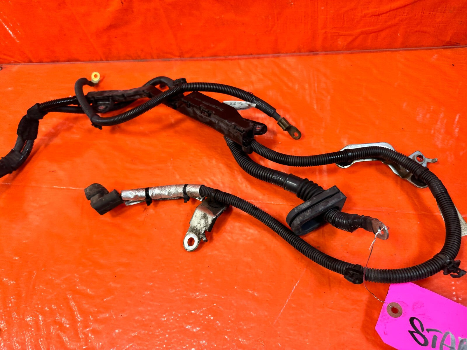 16 20 INFINITI Q50   3.0L   POSITIVE TERMINAL CHARGE STARTER HARNESS   OEM #18Q3