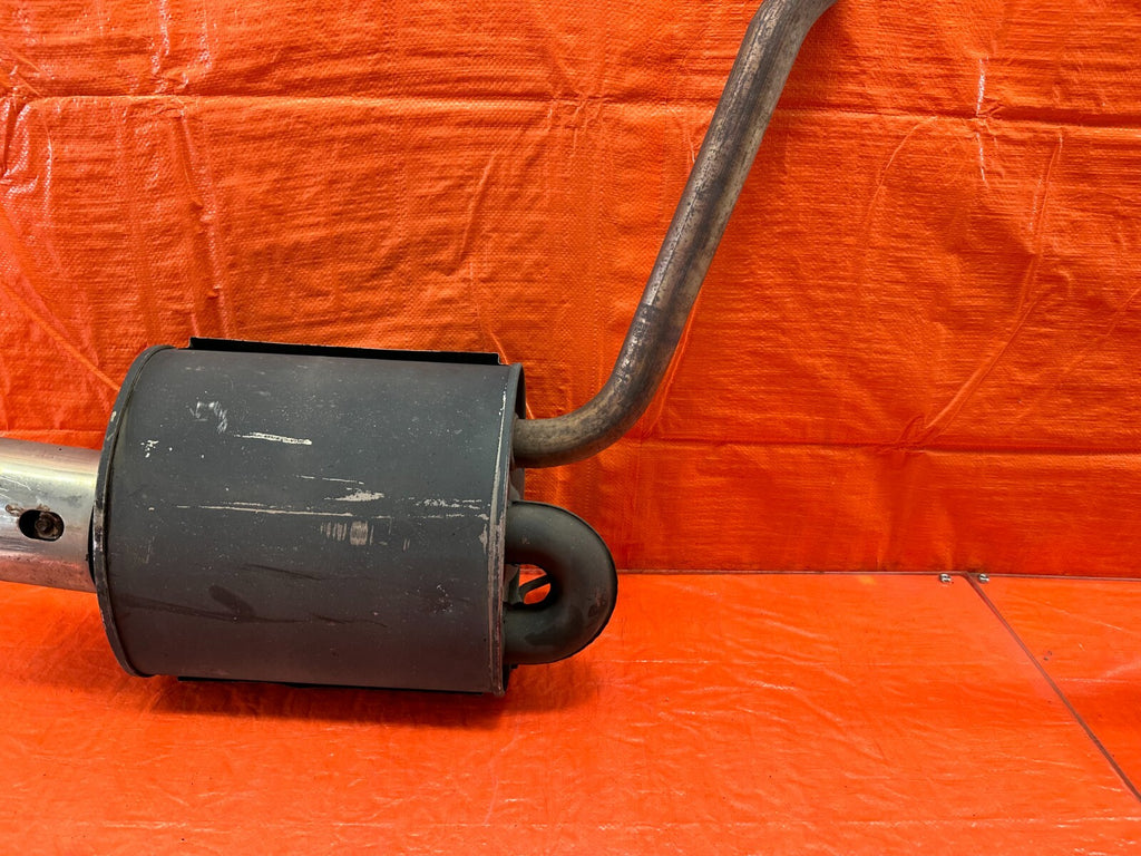 04 09 HONDA S2000   AP2 DRIVER LEFT EXHAUST PAN MUFFLER W/ OVAL TIP   OEM #2248