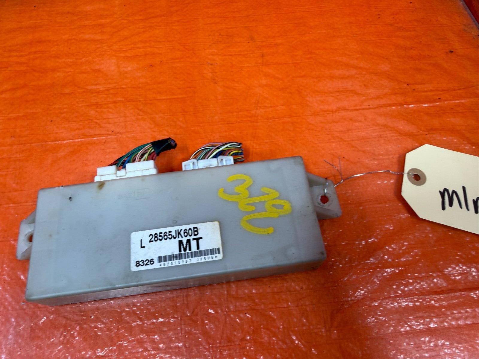 OEM 2008 INFINITI G37 SPORT COUPE 2 DOOR SEAT CONTROL MODULE 28565JK60B #3284