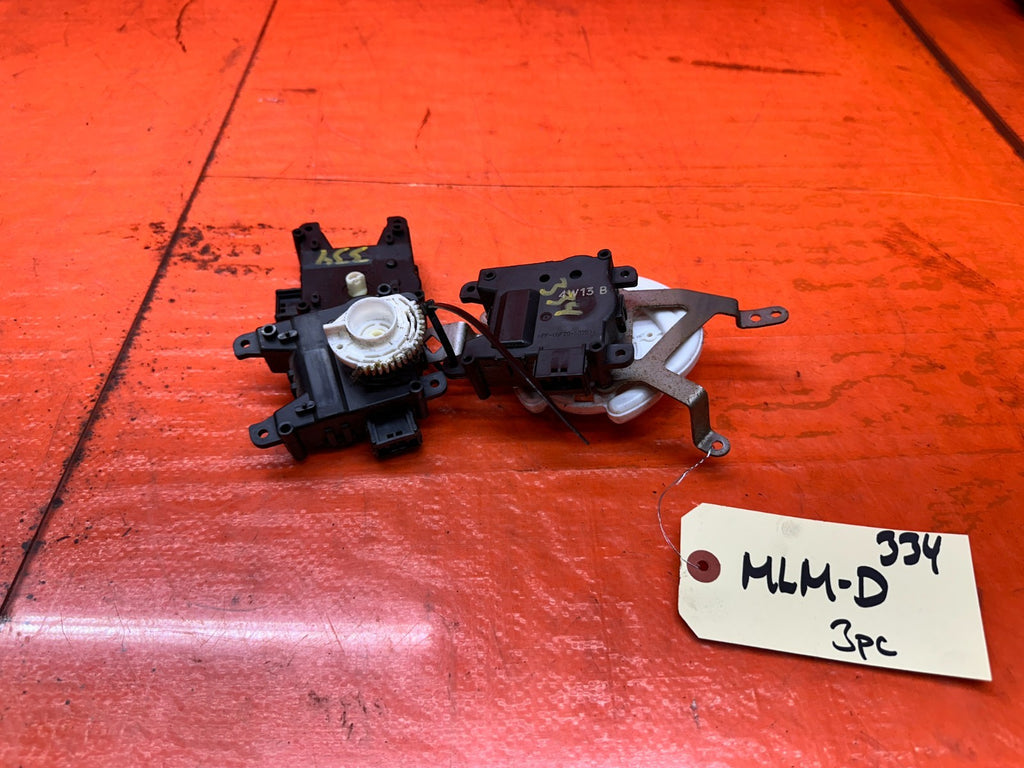 13 15 HONDA CIVIC SI 2.4L AC HEATER BLEND DOOR ACTUATOR MOTORS SET OF 3 OEM #3340