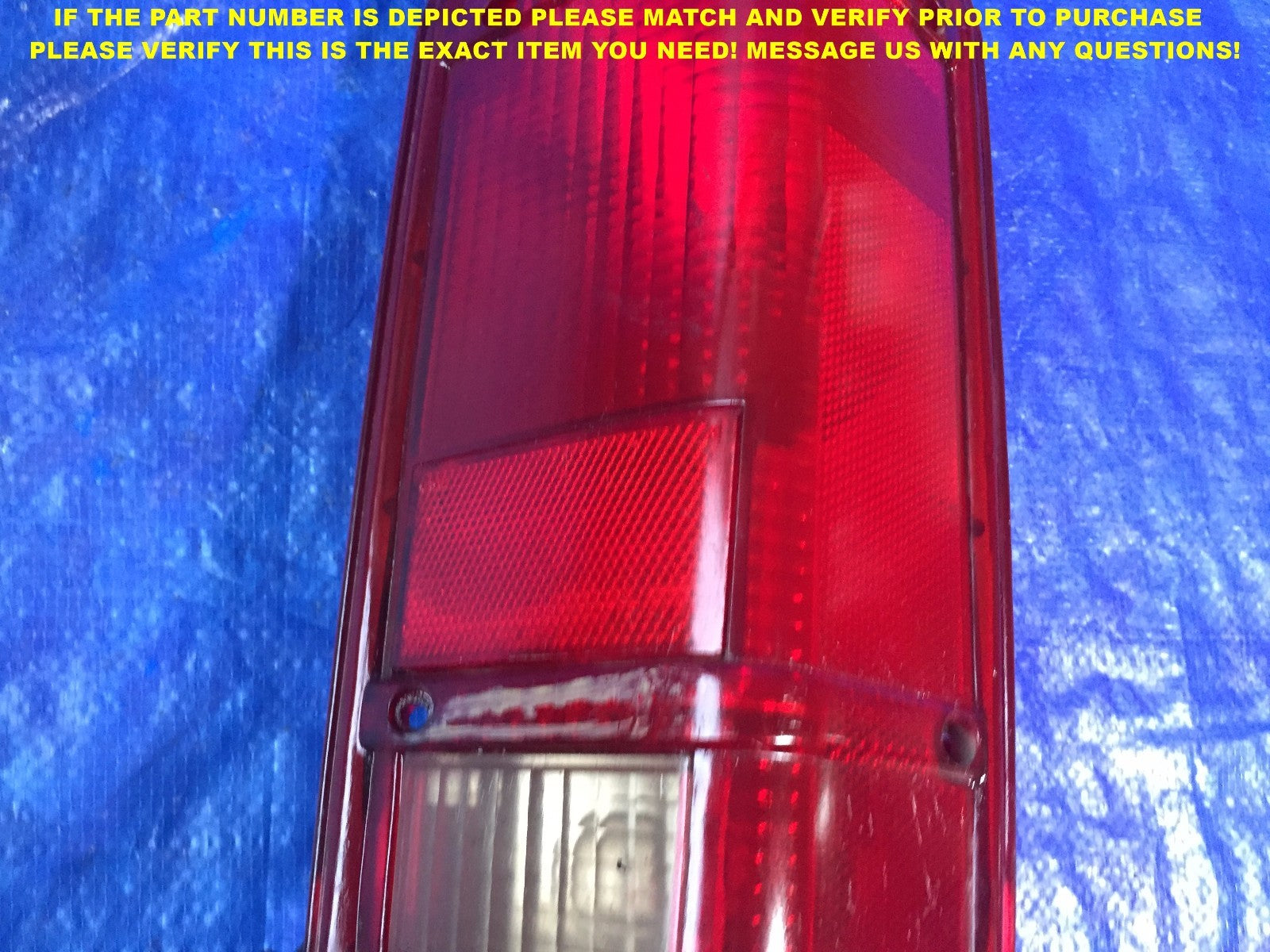 OEM 1985   2005 CHEVROLET CHEVY ASTROVAN PASSENGER RIGHT TAIL LIGHT 1B2