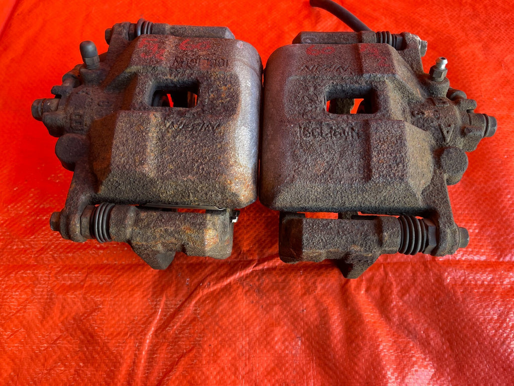 06 11 HONDA CIVIC SI   FRONT BRAKE CALIPER CALIPERS    LEFT AND RIGHT   OEM #604