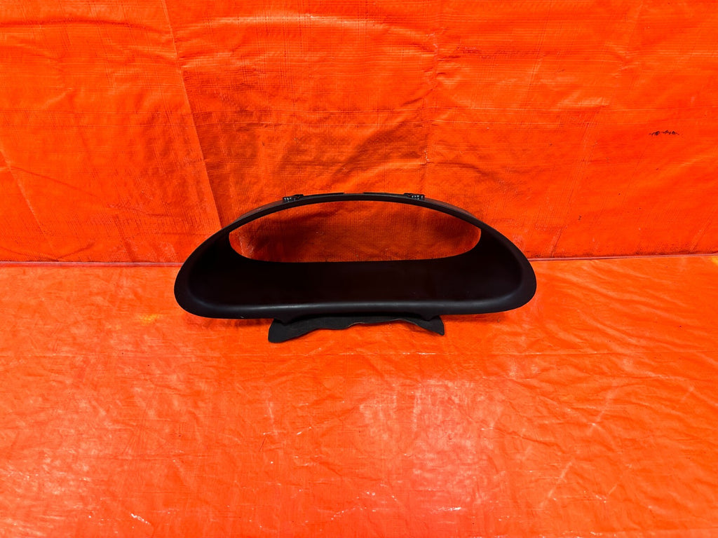 94   01 ACURA INTEGRA   INSTRUMENT GAUGE CLUSTER BLACK BEZEL PLASTIC TRIM #2740