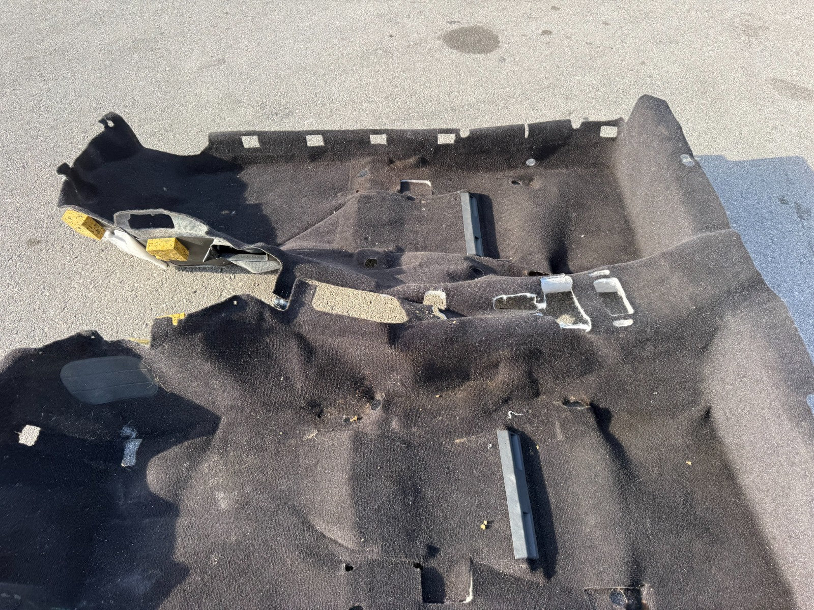 09 15 INFINITI G37 Q60 CONVERTIBLE INTERIOR FLOOR MAT FLOORING CARPET #3294
