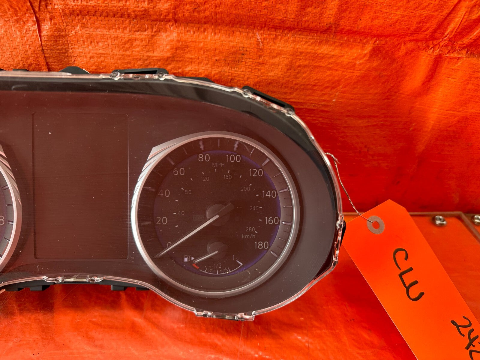 17 19  INFINITI Q50   3.0L TURBO ONLY   INSTRUMENT GAUGE CLUSTER SPEEDO 144K MLS2