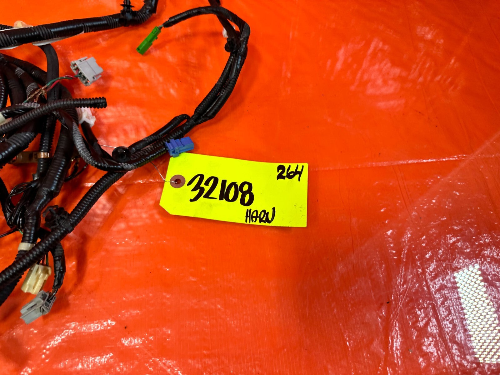 06 11 HONDA CIVIC SI 2D   REAR TAIL LIGHT LAMP WIRING HARNESS WIRE LOOM OEM #2641