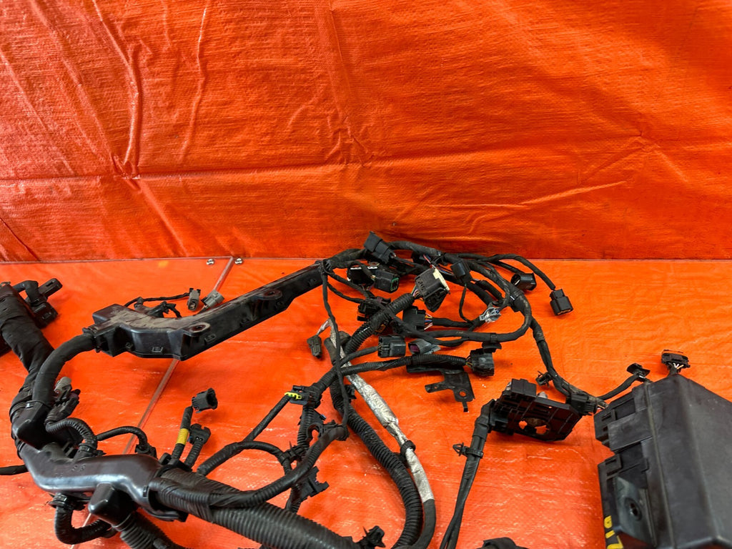 14 16 HYUNDAI GENESIS COUPE 3.8L AT   ENGINE WIRE HARNESS WIRING LOOM   OEM 2195