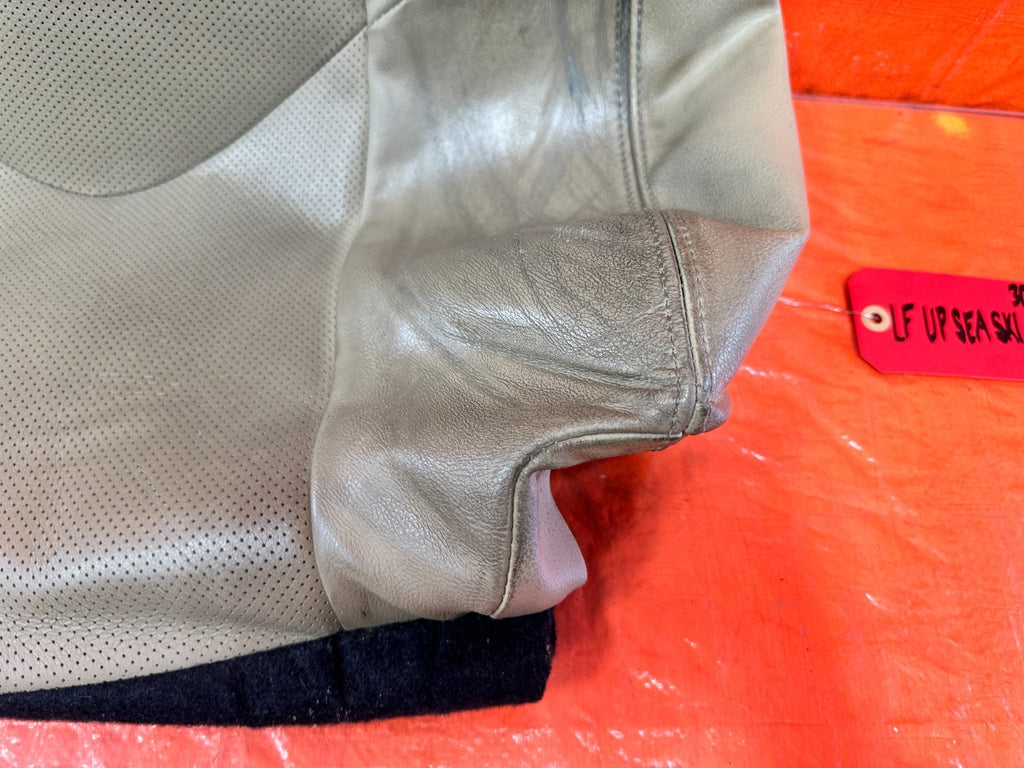 09 11 MAZDA RX8 RX 8   DRIVER LEFT FRONT UPPER SEAT SKIN WRAP TAN   OEM 3034