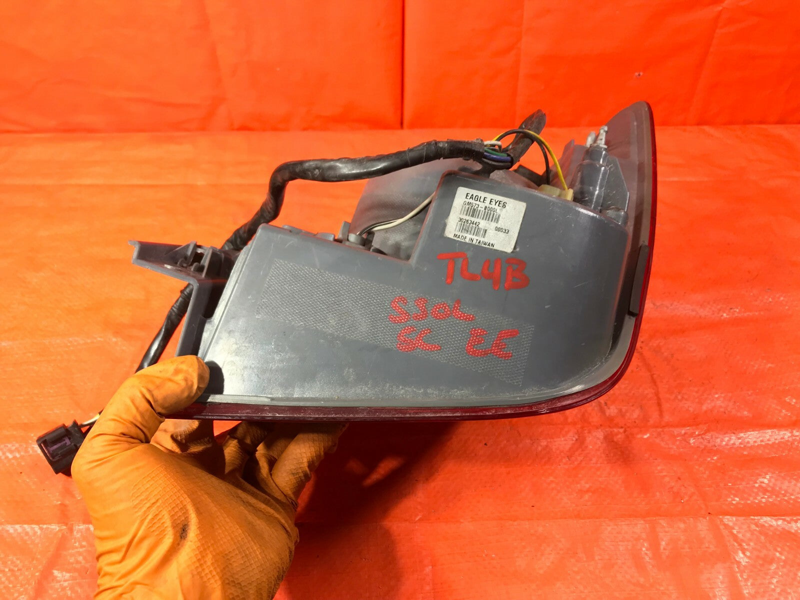 EAGLE EYE 2014 2015 2016 CHEVROLET CRUZE SEDAN DRIVER LEFT TAIL LIGHT LAMP OUTER8