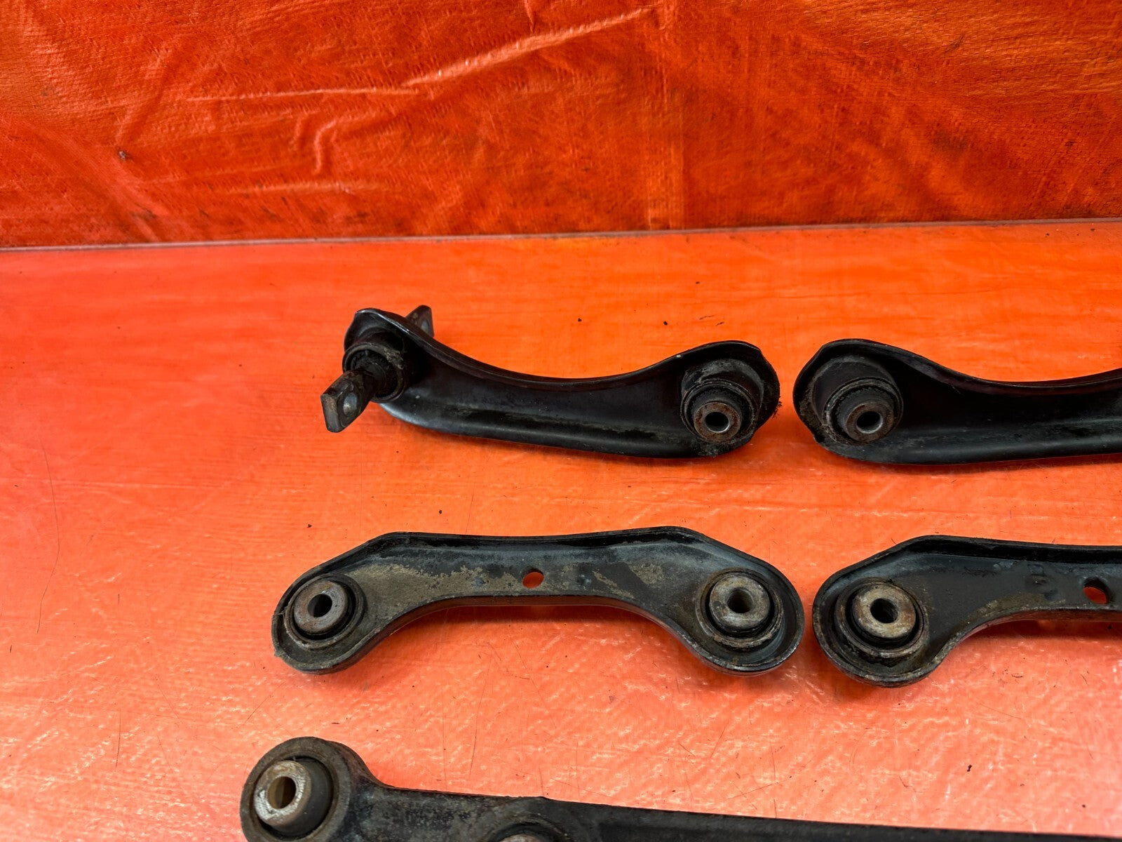 1989 89 HONDA CRX DX HF   REAR UPPER LOWER COMPENSATOR ARMS LEFT RIGHT OEM #24315