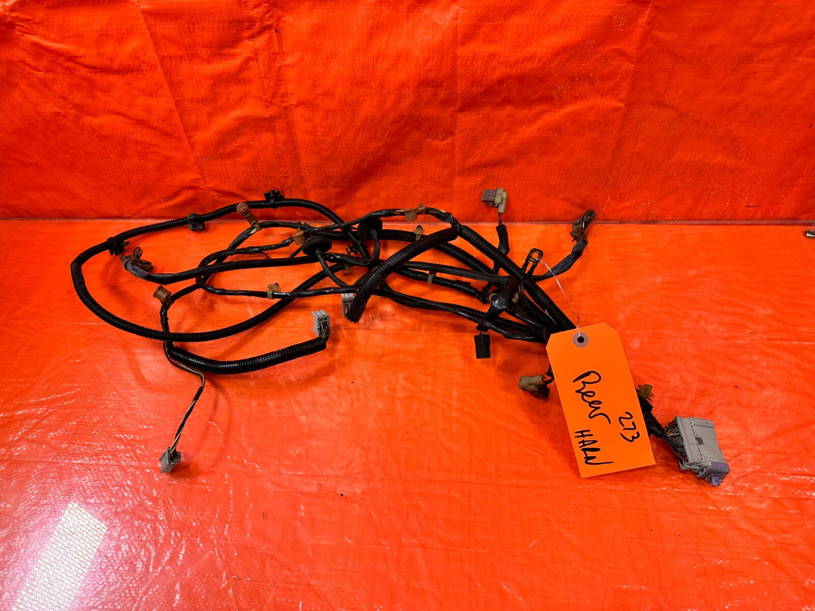 94 96 HONDA PRELUDE S & SI   REAR / TAIL LIGHT LAMP WIRING HARNESS WIRE LOOM 2730