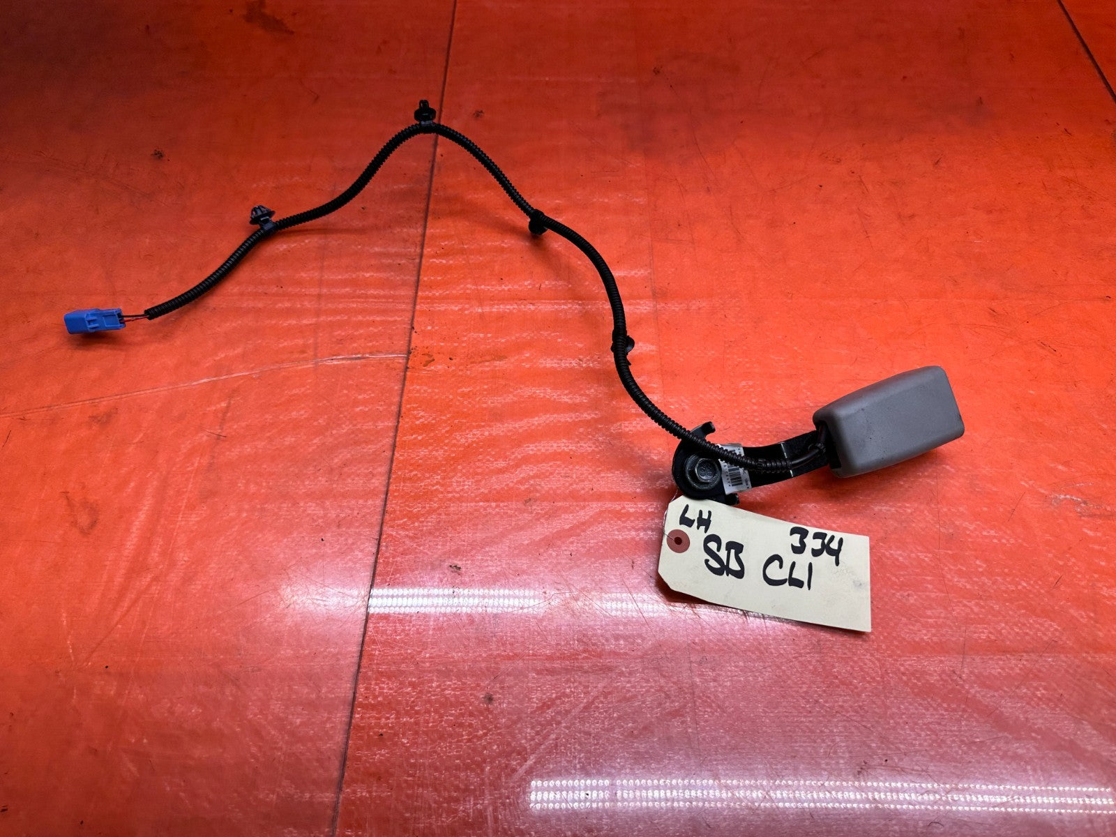 13 15 HONDA CIVIC SI 4D LEFT DRIVER FRONT SEAT BELT BUCKLE RECEPTACLE OEM #3340