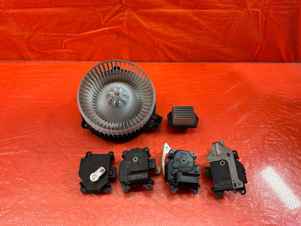 04 08 ACURA TSX   HVAC AIR CONDITIONING AC BLOWER MOTOR & RESISTOR KIT   OEM 1960
