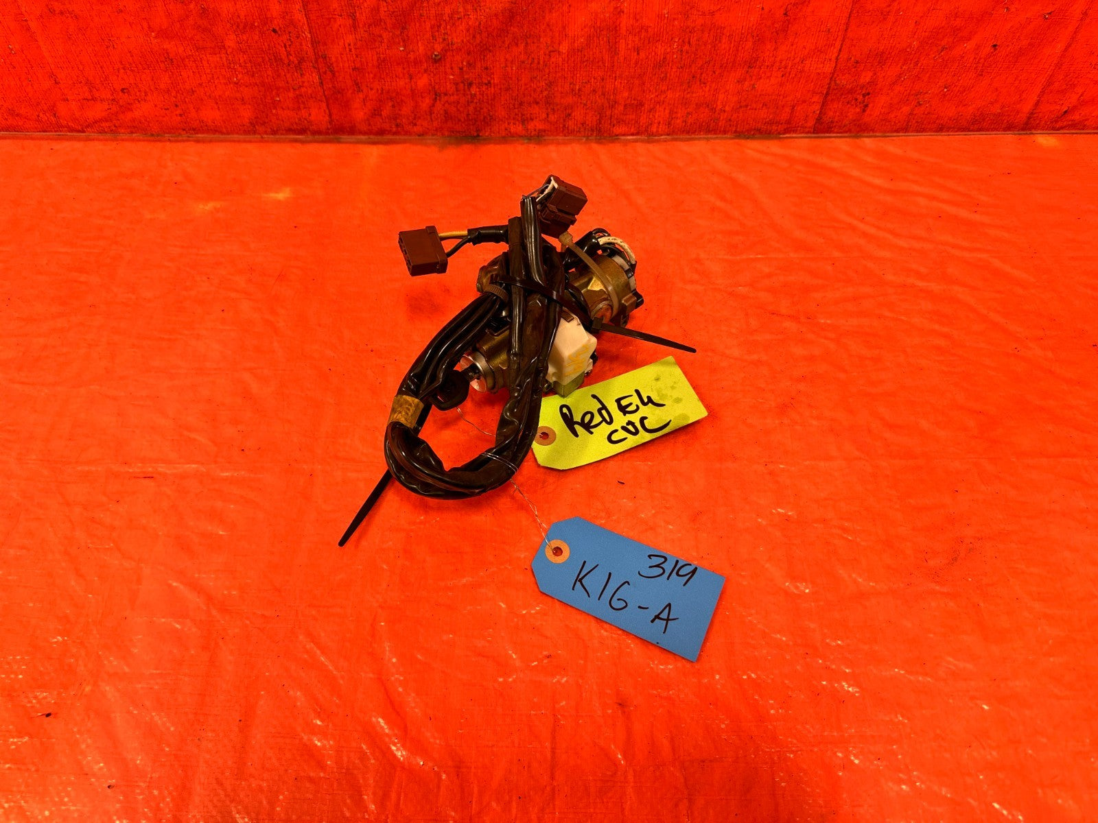 96 00 HONDA CIVIC   AUTOMATIC TRANSMISSION ONLY IGNITION SWITCH & KEY OEM #3191
