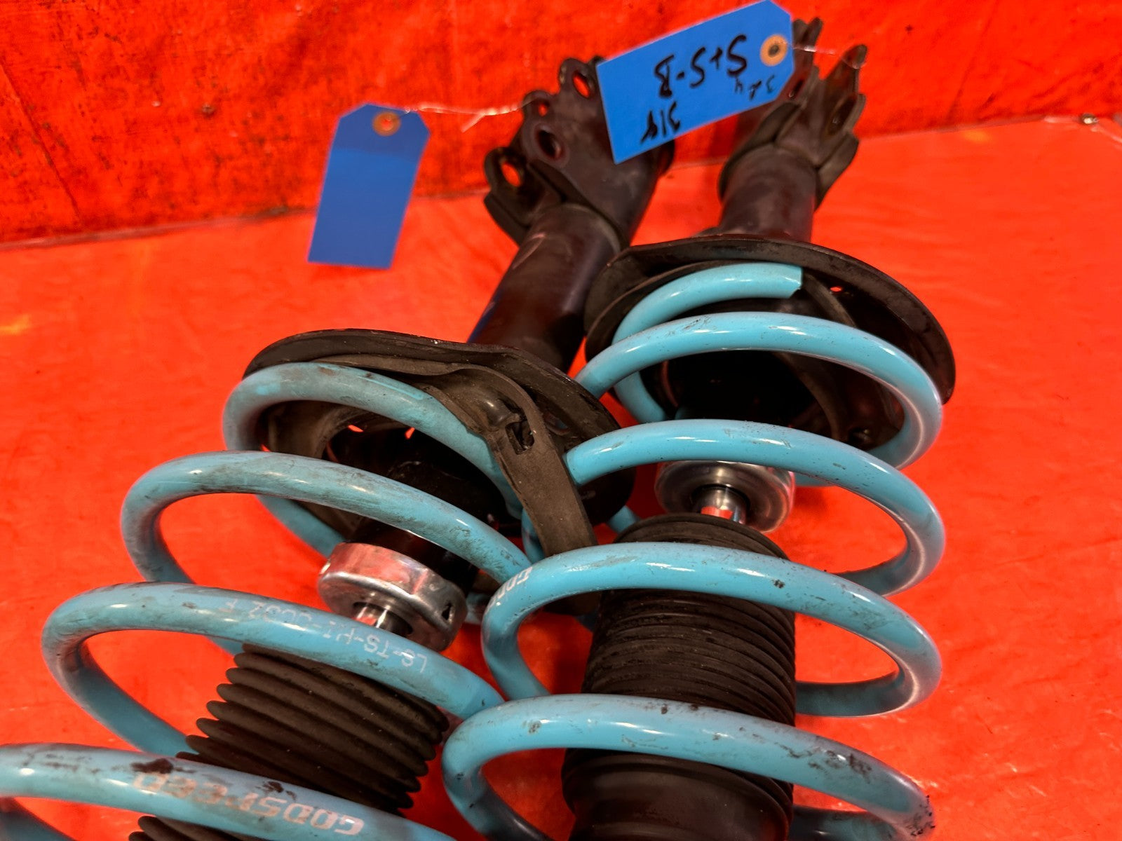 10 16 HYUNDAI GENESIS COUPE 3.8L   SHOCKS WITH GODSPEED LOWERING SPRINGS #3187