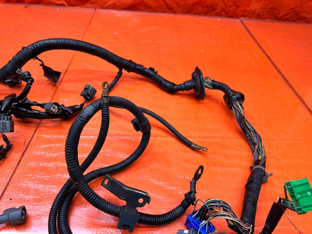 99 00 HONDA CIVIC SI 1.6L B16A2 B16 B16A ENGINE WIRE HARNESS OEM  MISSN 2 PLUGS3