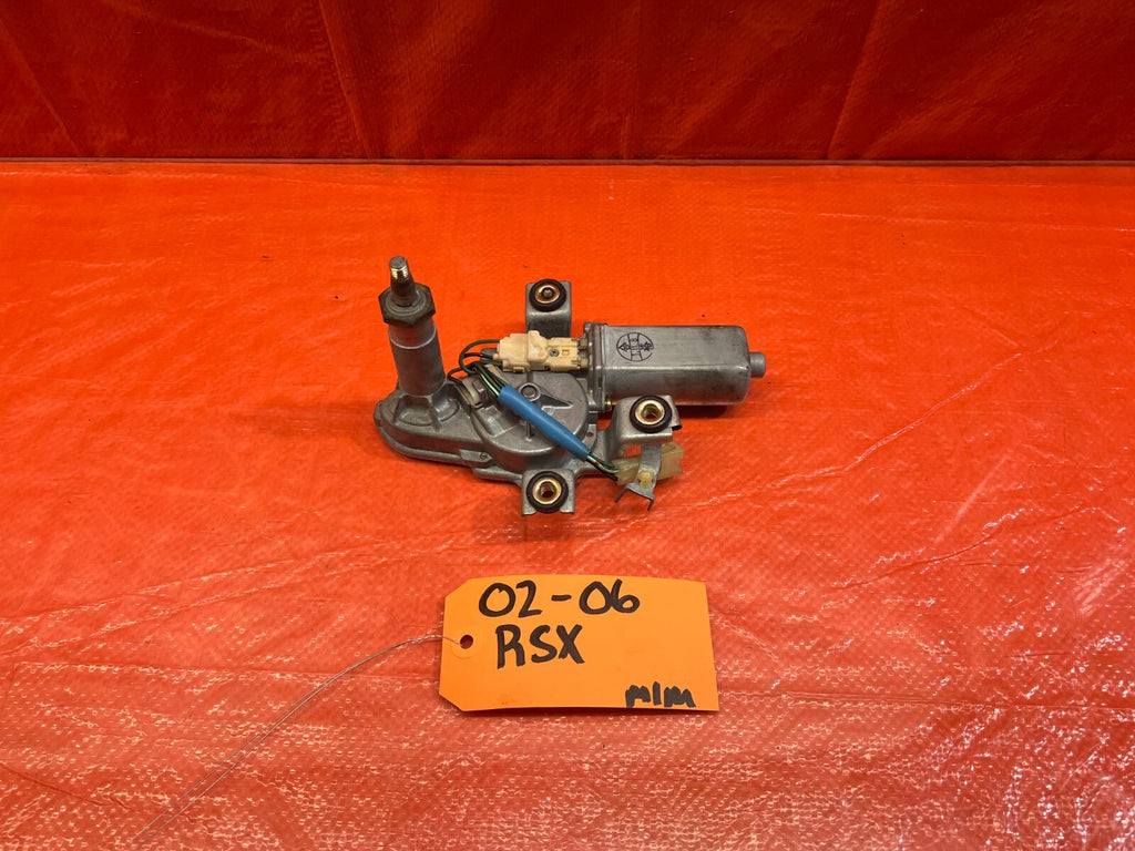 02   06 ACURA RSX BASE & TYPE S   REAR WIPER MOTOR ASSEMBLY   OEM FACTORY #1720