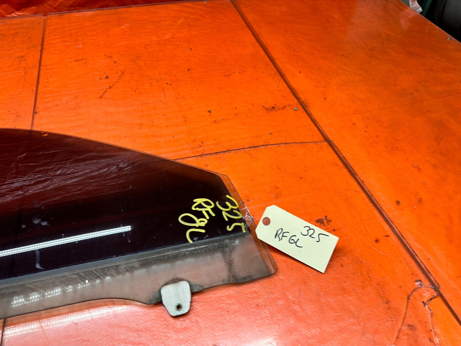 97 01 HONDA PRELUDE 2.2L PASSENGER RIGHT DOOR DOORGLASS WINDOW GLASS OEM #3355