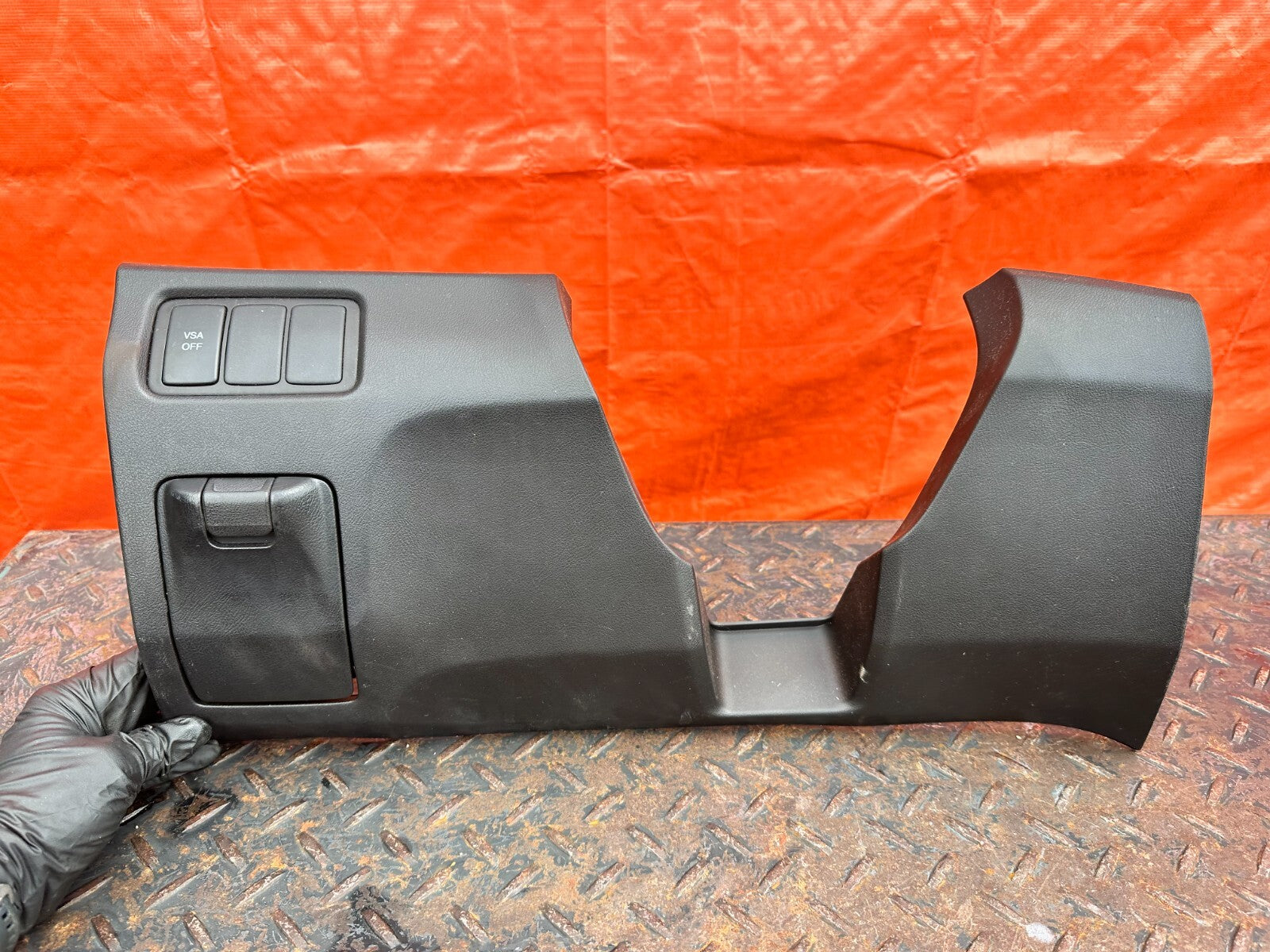 09 14 ACURA TSX   KNEE TRIM UNDER STEERING COLUMN LOWER COVER   BLACK   OEM #2790