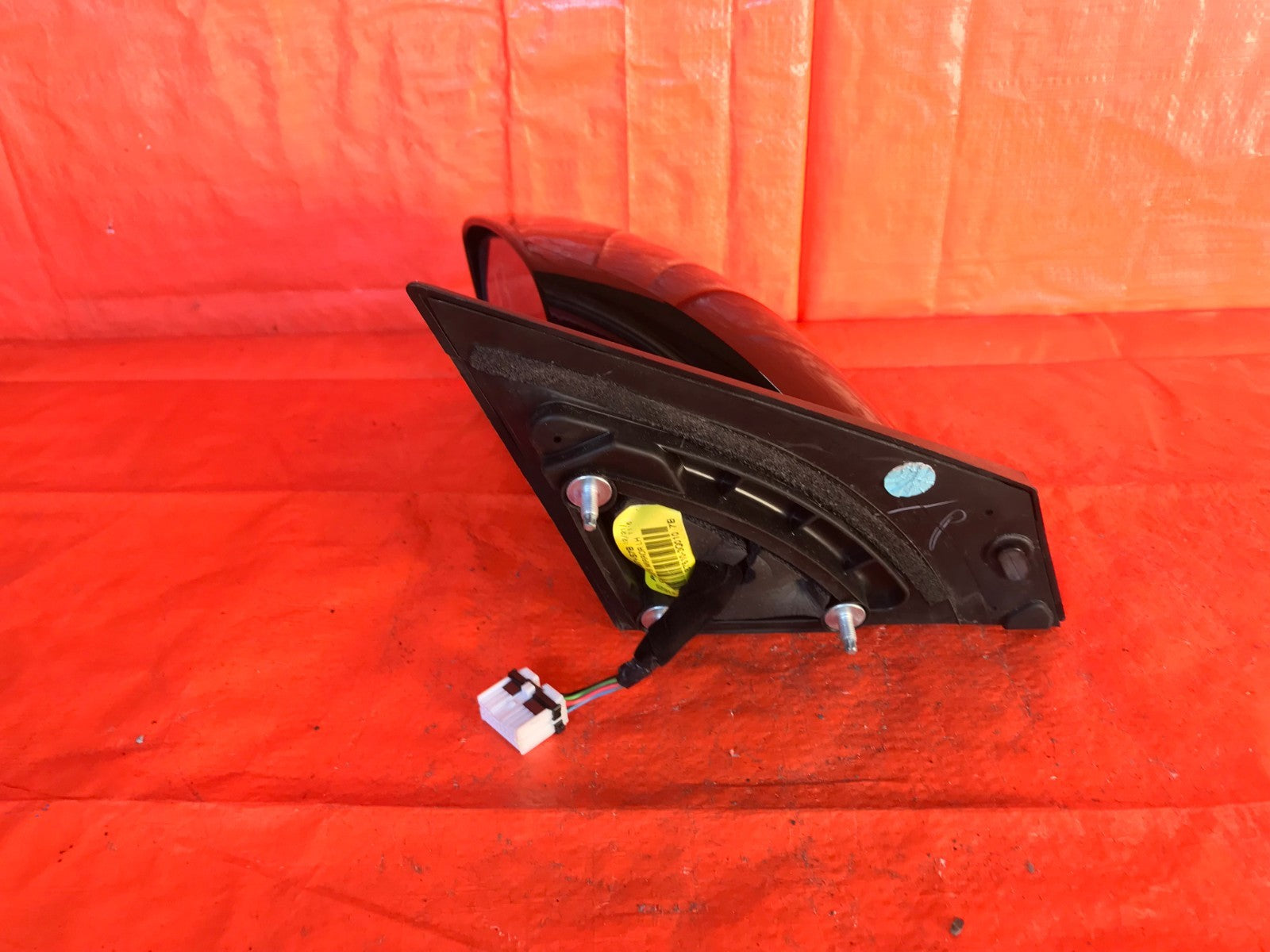 OEM 2011 2012 HYUNDAI SONATA DRIVER LEFT SIDE VIEW MIRROR   BLACK  NON TURN SGNL6