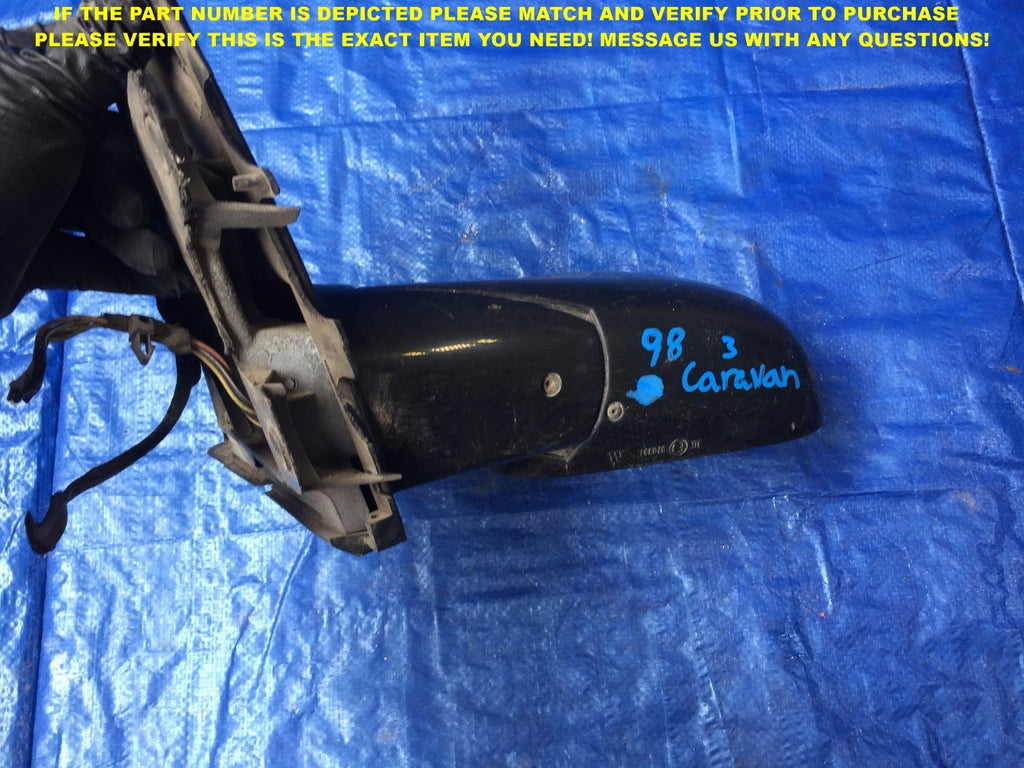 OEM 1996 1997 1998 1999 2000 DODGE CARAVAN DRIVER LEFT SIDE VIEW MIRROR 35