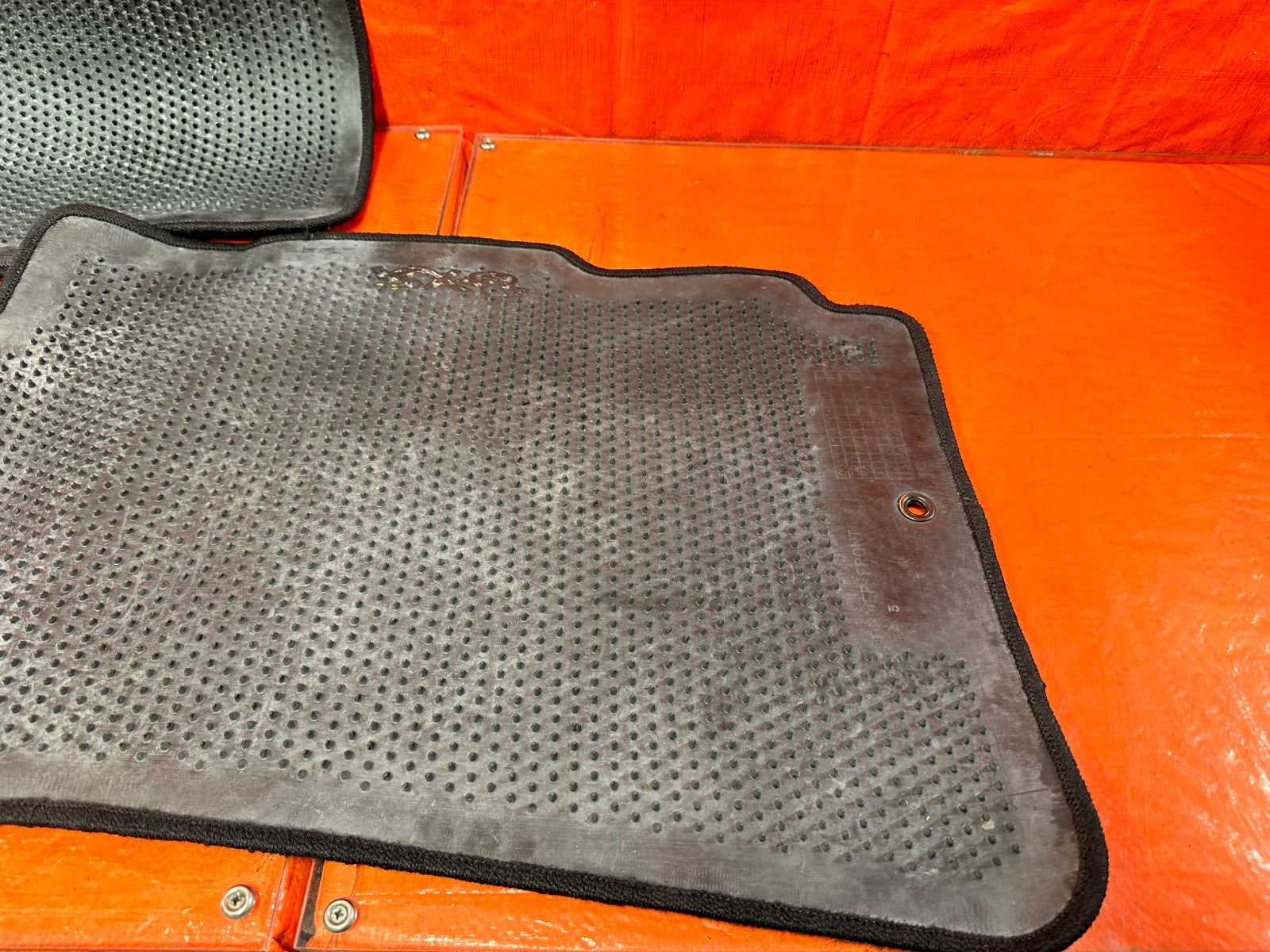 09 11 MAZDA RX8 RX 8   FLOOR MAT SET   LEFT RIGHT FRONT REAR   OEM FACOTRY 3032