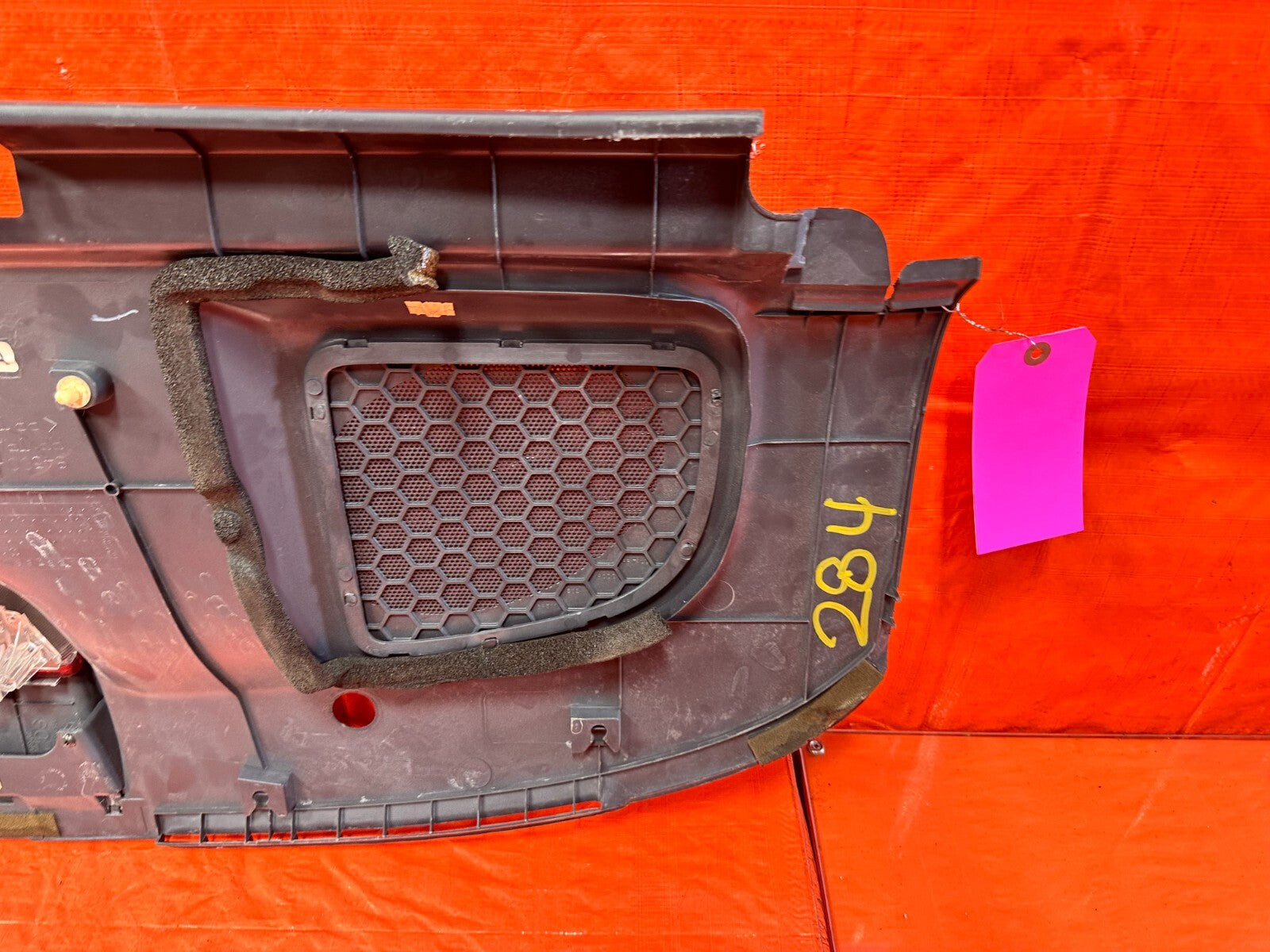 96 00 HONDA CIVIC   2D COUPE   REAR INTERIOR SPEAKER COVER   GRAY COLOR OEM #2846