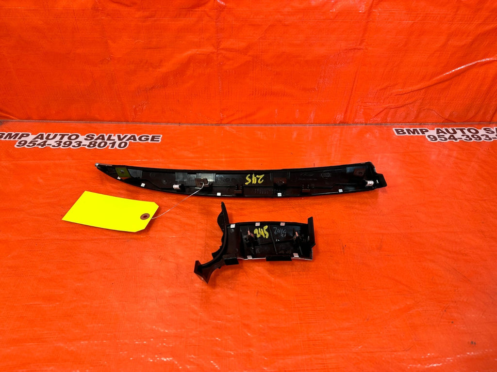 08 15 INFINITI G37 & Q60 2D COUPE   LEFT & RIGHT DASHBOARD DASH TRIM   OEM #2458