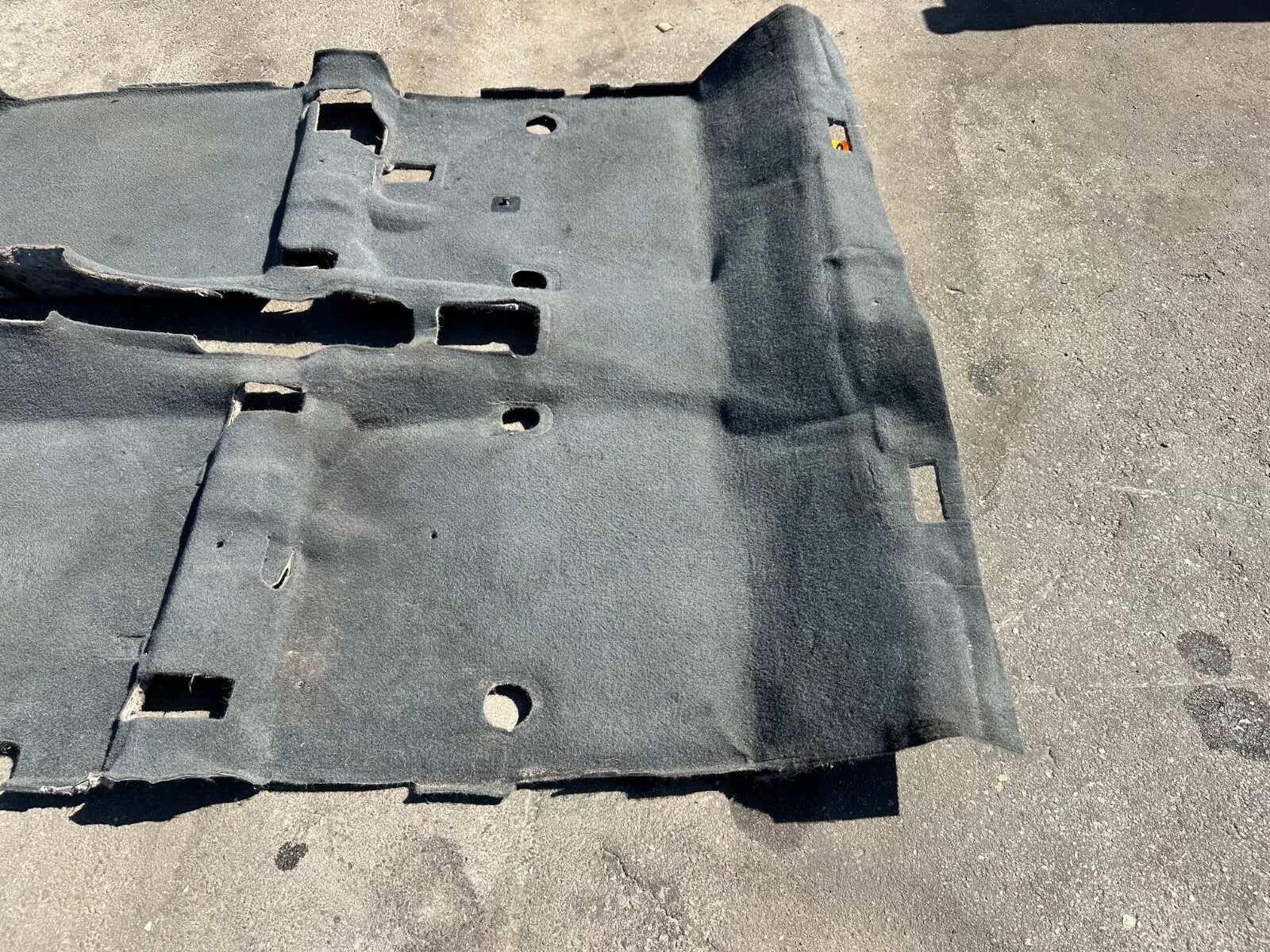OEM 2010 10 HONDA CIVIC SI 2 DOOR COUPE   FACTORY BLACK CARPET  OEM #FG21