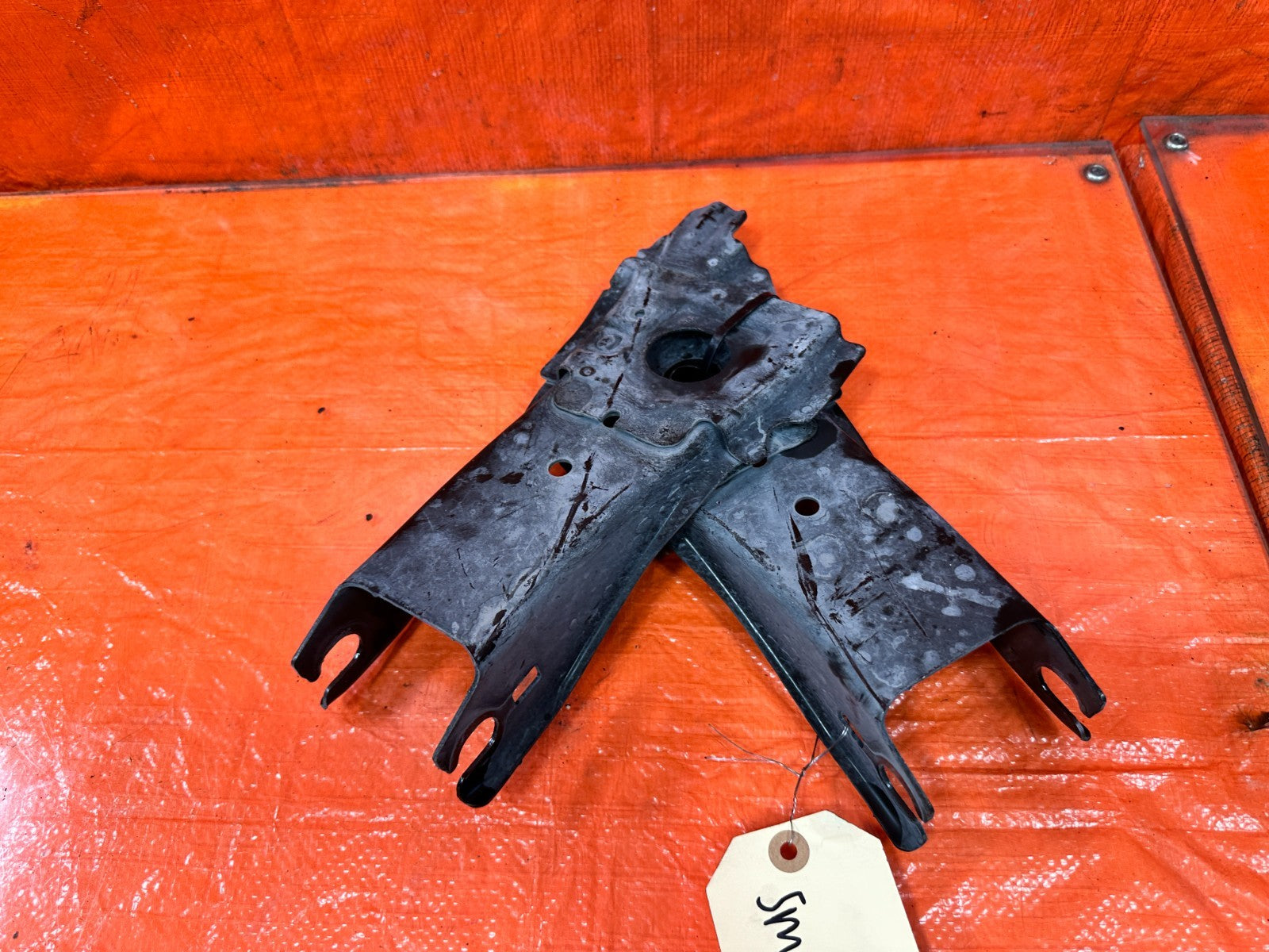 18 22 HONDA ACCORD 1.5L   FRONT CROSSMEMBER SUBFRAME BRACKETS   OEM FACTORY #3248