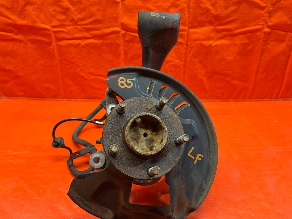 90 91 NISSAN 300ZX   DRIVER LEFT FRONT SPINDLE KNUCKLE HUB   W/ ABS WIRE OEM5