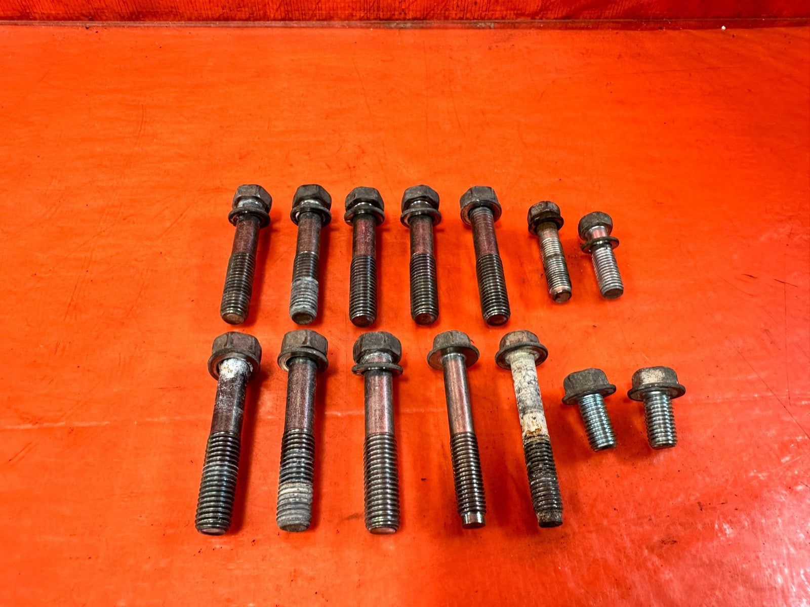 16 24 INFINITI Q50   3.0L   TRANSMISSION BELL HOUSING BOLTS HARDWARE   OEM 3162