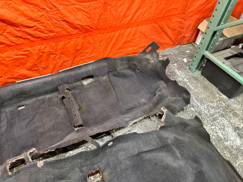 97-01 HONDA PRELUDE 2D 2.2L H22A4 INTERIOR FLOOR CARPET MAT GRAY OEM #LUDE12