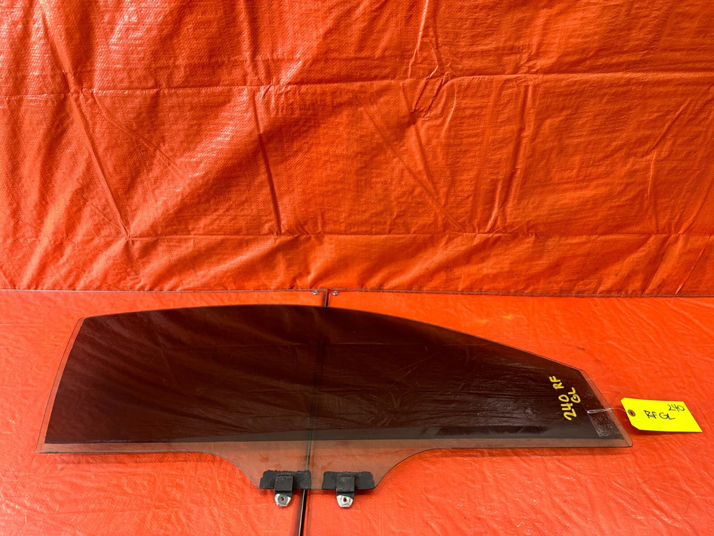 02 06 ACURA RSX   TYPE  S & BASE  PASSENGER RIGHT DOOR GLASS WINDOW   OEM #2400