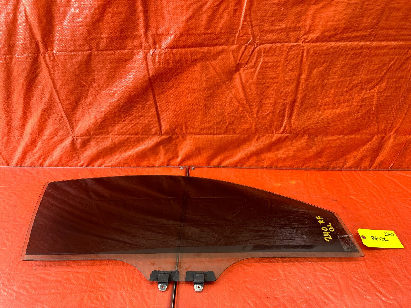 02 06 ACURA RSX   TYPE  S & BASE  PASSENGER RIGHT DOOR GLASS WINDOW   OEM #2400