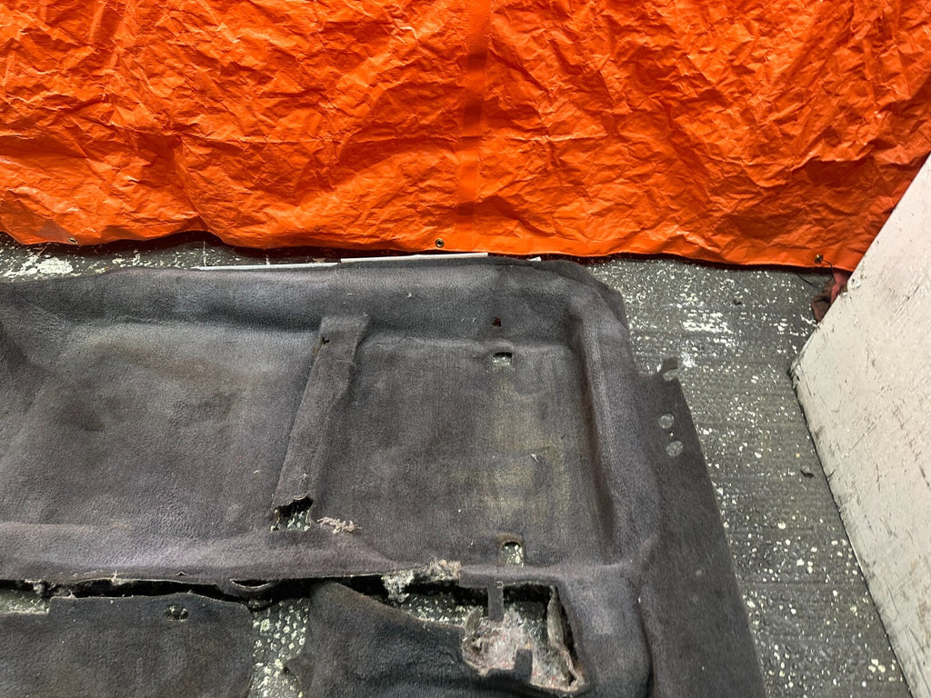 97 01 HONDA PRELUDE   INTERIOR FLOOR CARPET RUG MAT   BLACK IN COLOR OEM #2596