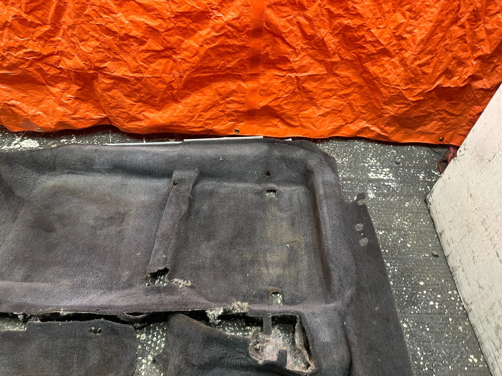 97 01 HONDA PRELUDE   INTERIOR FLOOR CARPET RUG MAT   BLACK IN COLOR OEM #2596