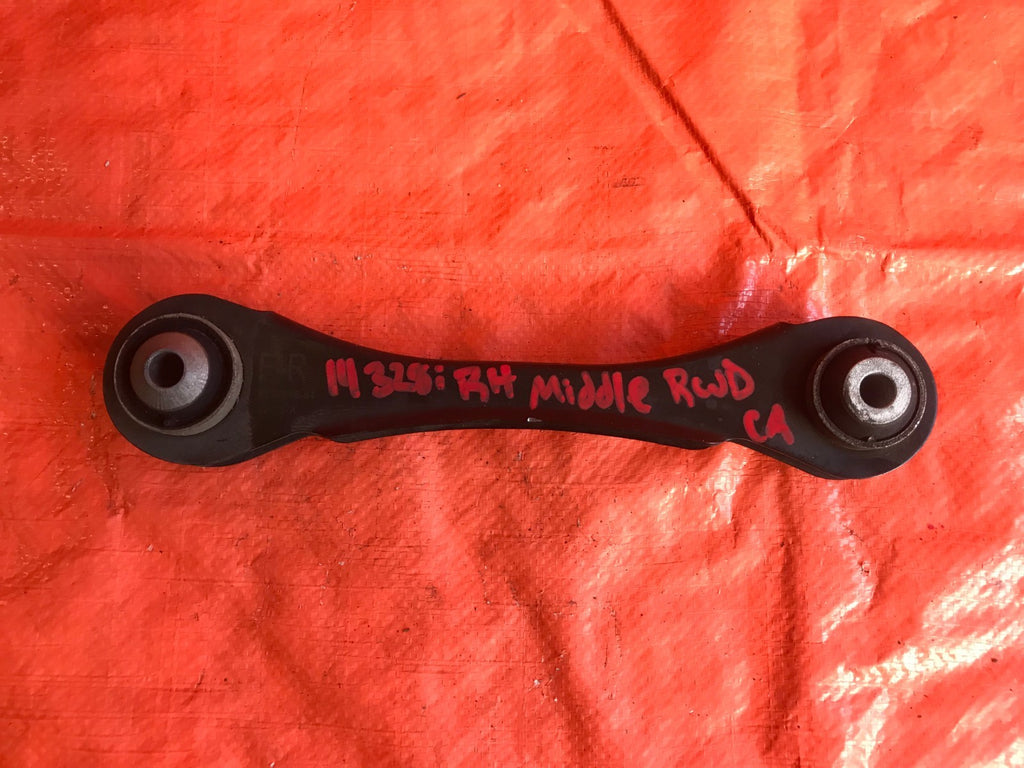 OEM 2014 14 BMW 328i SEDAN RWD   PASSENGER RIGHT REAR TRAILING ARM 6792540 040