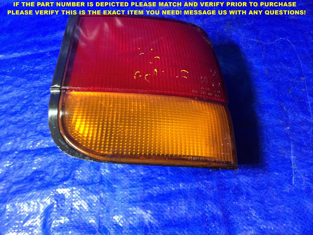 OEM 1992 1993 1994 1995 MITSUBISHI EXPO DRIVER LEFT TAIL LIGHT 043 1550 L LH3